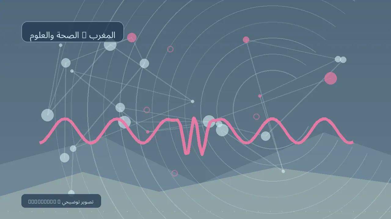 الصحة والعلوم / المغرب — رسم تحريري توضيحي غير فوتوغرافي